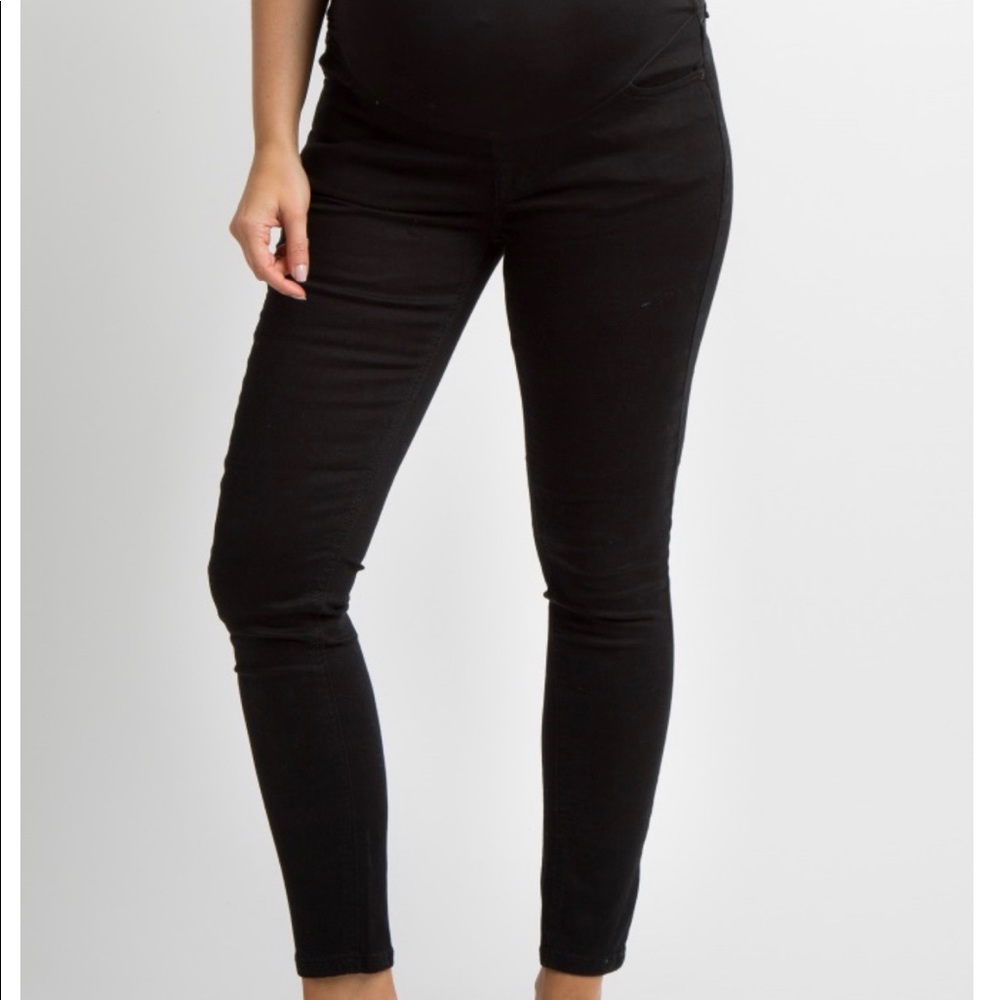 Black Skinny Maternity Jeans